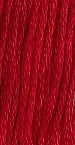 The Gentle Art's Sampler Threads Hand Dyed Embroidery Floss, 100% cotton, BUCKEYE SCARLET 0390, 5 yds