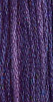 The Gentle Art's Sampler Threads Hand Dyed Embroidery Floss, 100% cotton, PURPLE IRIS 0810, 5 yds