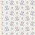 SOMETHING BLUE Collection by TILDA, Fabric FIRST KISS CREAM, TIL100669