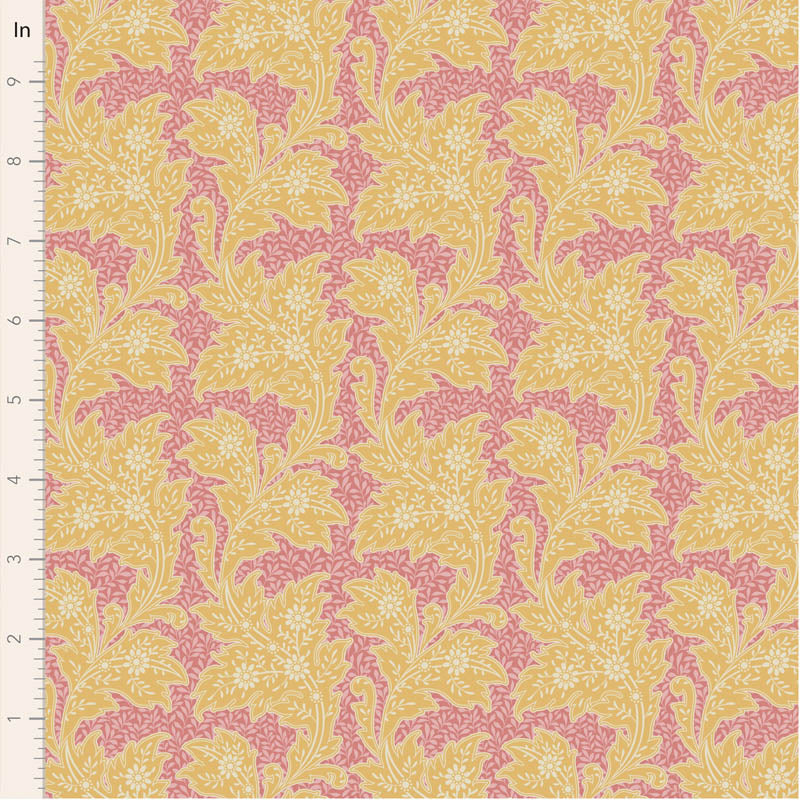PREORDER! Fabric, STELLA YELLOW BLENDER for SONGBIRD Collection by TILDA, TIL110160