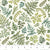 Fabric SMALL FERNS CREAM DP27513-11 from WILD HARVEST Collection by Deborah Edwards for Northcott Fabrics