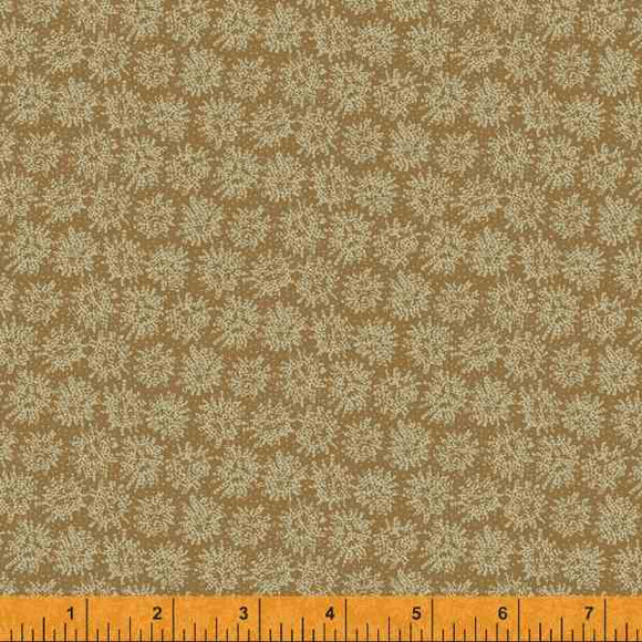 Quilting Fabric BURST from Traveler Collection by Jeanne Horton. 52916-1 Caramel