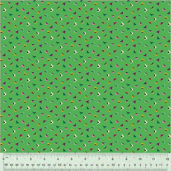 Cotton Fabric FLUTTER GRASS from BOTANICA Collection, Windham Fabrics, 54019-13