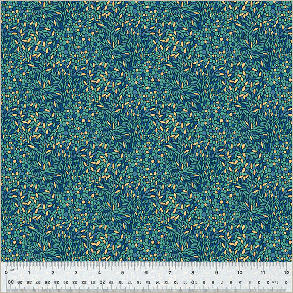 Cotton Fabric 54305D-9 CONFETTI Blue from Twilight Collection by Sally Kelly for Windham Fabrics