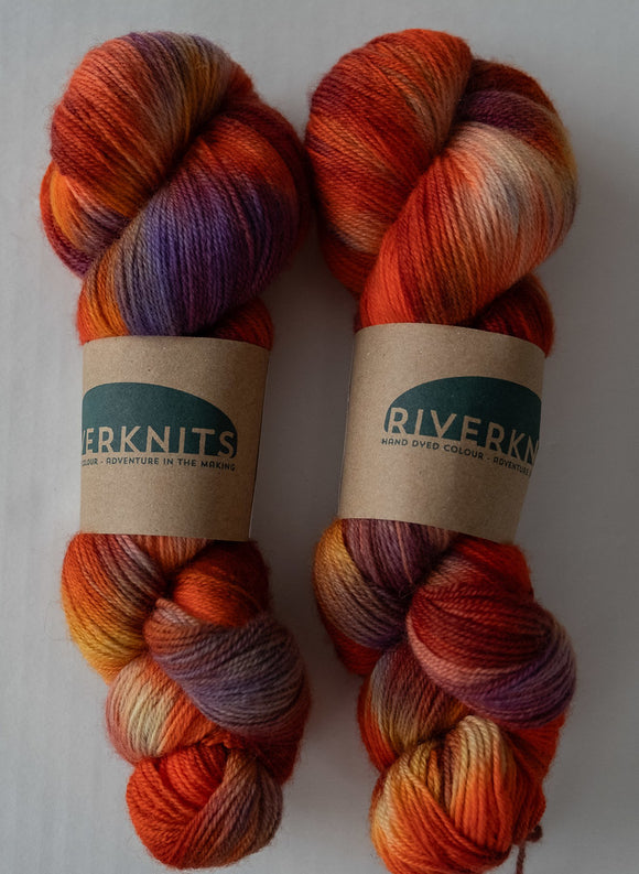 RIVERKNITS Yarn NENE 4-PLY, AIN'T MISBEHAVING