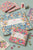 Fabric, 5" CHARM PACK, 40 pieces, from Tilda, WALLFLOWER Collection, 300239