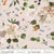 Cotton Fabric PEONY GARDEN 54872D-1 Shell, Bloomfield Collection by Kelly Ventura for Windham