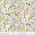 Cotton Fabric PERENNIALS 54875D-4 White, Bloomfield Collection by Kelly Ventura for Windham