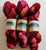 RIVERKNITS Yarn NENE 4-PLY, RAINBOW CHARD, Bluefaced Leicester Wool