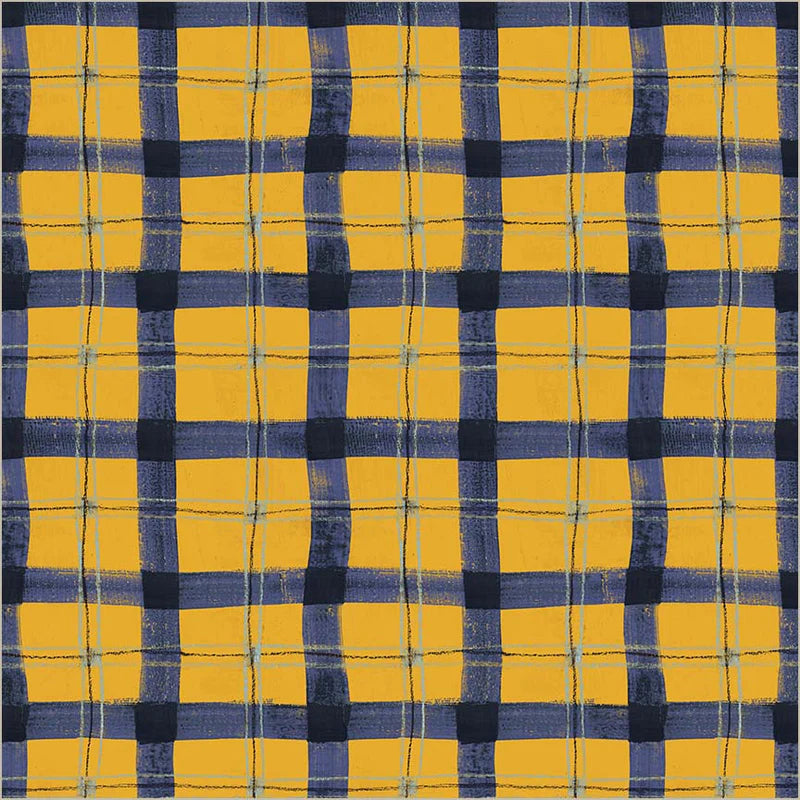 Fabric PROPER PLAID, 54923D-11 Summertime, from Marcia Derse's THE PLAID ONE Collection for Windham