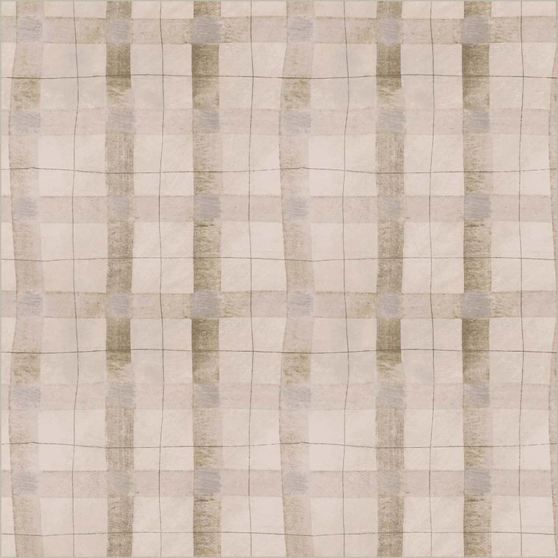 Fabric OATMEAL PLAID, 54931D-19 Oatmeal from Marcia Derse's THE PLAID ONE Collection for Windham