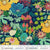Cotton Fabric PEONY PARK 54974D-1 Indigo from SUNSHINE Collection by Sally Kelly for Windham