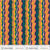 Cotton Fabric AURORA 54977D-1 Indigo from SUNSHINE Collection by Sally Kelly for Windham