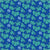 Cotton Fabric GINKGO 54978D-10 Cerulean from SUNSHINE Collection by Sally Kelly for Windham