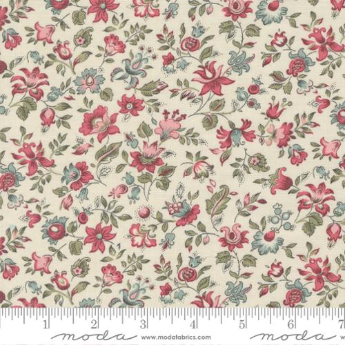 Cotton Fabric, ANTOINETTE PEARL 13952 11 by French General for Moda Fabrics