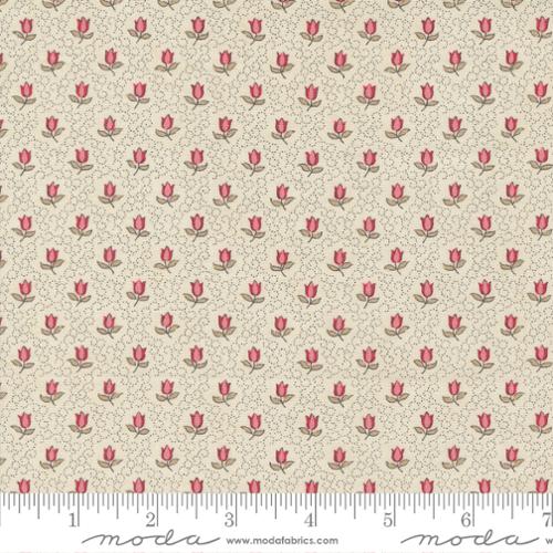Cotton Fabric, ANTOINETTE PEARL 13955 11 by French General for Moda Fabrics