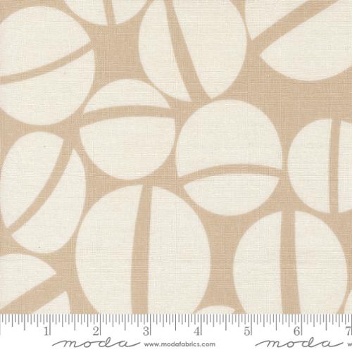 Fabric Urban Whisper Mochi Linen Coffee Beans STONE by Zen Chic for Moda 11651 32L