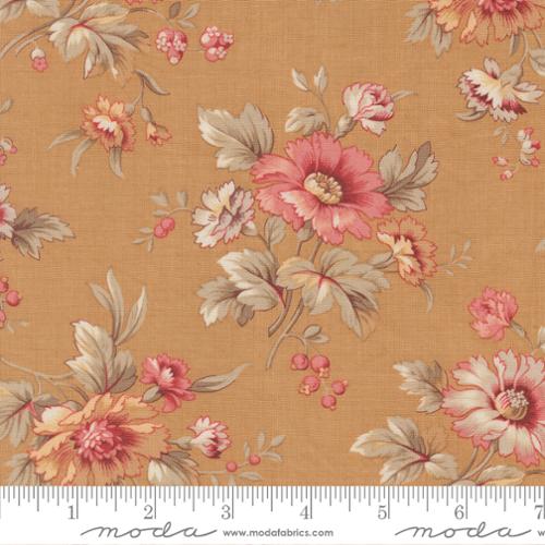 Cotton Fabric, Joie De Vivre TEA 13981 14 by French General for Moda Fabrics