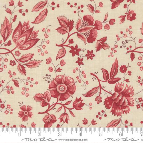 Cotton Fabric, Joie De Vivre PEARL 13982 11 by French General for Moda Fabrics