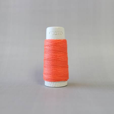 Cosmo Hidamari Sashiko Solid Thread 30 Meters Cantaloupe # 88-018