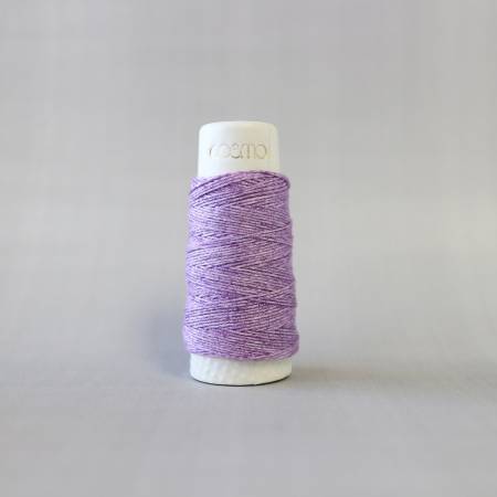 Cosmo Hidamari Sashiko Solid Thread 30 Meters Violet Field # 88-204