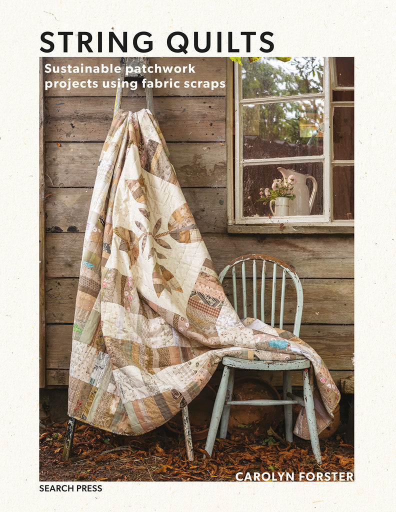 Book STRING QUILTS by Carolyn Forster, Search Press Publication