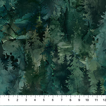 Fabric PINE DP25169-74 from NORTHERN PEAKS Collection by Deborah Edwards and Melanie Samra for Northcott Fabrics