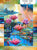 Fabric LOTUS PANEL dk. Blue Multi from LOTUS Collection by Tim Parker for Northcott, DP28420-46