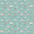 Fabric FAVORITE THINGS BLUE by Elea Lutz from the My Favorite Things Collection for Poppie Cotton, # FT23702