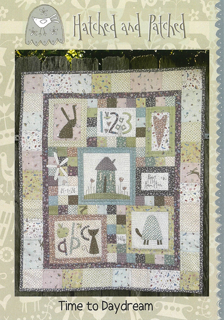 Pattern TIME TO DAYDREAM # HAPP141 by Anni Downs from Hatched and Patched