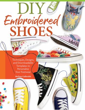 Book DIY EMBROIDERED SHOES by Melissa Galbraith # L987