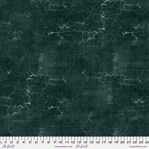 Fabric JADE, PWTH128.JADE , from Cracked Shadow Collection Designed by Tim Holtz for Free Spirit.