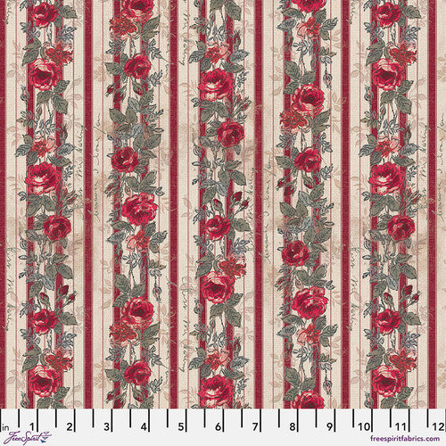 Fabric RED - WALPAPER, PWTH227.RED, from Palette RED Collection Designed by Tim Holtz