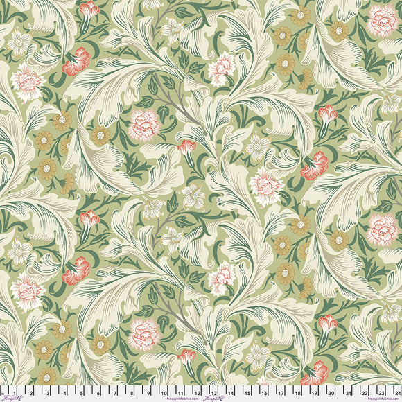 Fabric LEICESTER OLIVE, from Leicester Collection, Original Morris & Co for Free Spirit, PWWM086.OLIVE
