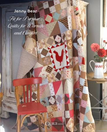 Book FIT FOR PURPOSE QUILTS FOR WARMTH AND COMFORT from Quiltmania Editions. By JENNY BEAR