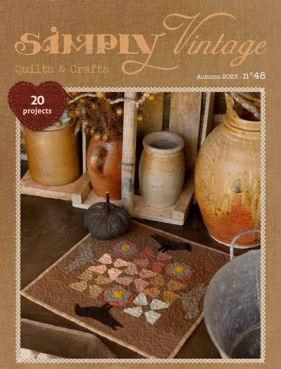 Simply Vintage QUILTMANIA Special Issue Magazine 48