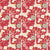 Fabric JUBILEE-WILDGARDEN RED by TILDA, TIL100542