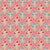 Fabric FARM FLOWERS PINK, blenders for JUBILEE Collection by TILDA, TIL110097