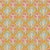 Fabric FARM FLOWERS MUSTARD, blenders for JUBILEE Collection by TILDA, TIL110098