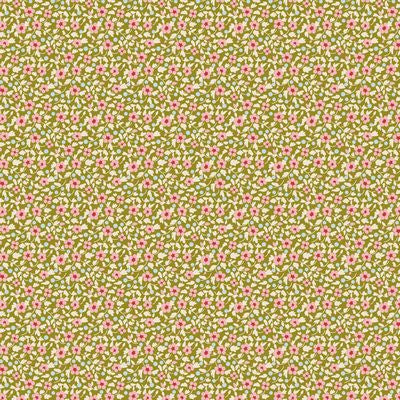 Fabric Creating Memories BRIE GREEN for BRIE Collection by TILDA, TIL130121