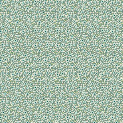 Fabric BRIE BASICS TEAL for BRIE Collection by TILDA, TIL130191