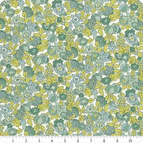 Fabric Liberty Tree of Life CANOPY GREENS BOUNTIFUL FRUITS, #01667373A