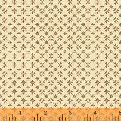 French Armoire, Sunday Dress Quilting Fabric from L'Atelier Perdu for Windham Fabrics, 51554-6. Russet