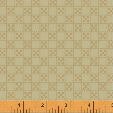 French Armoire, Garden Tablecloth Quilting Fabric from L'Atelier Perdu for Windham Fabrics, 51555-4, Sage