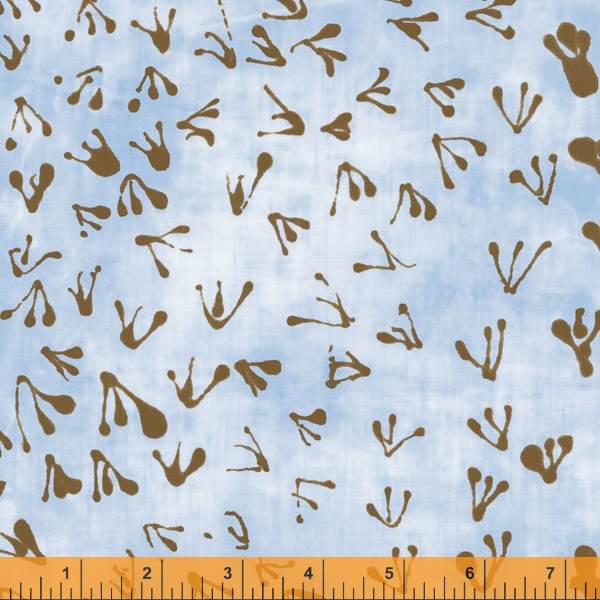 Random Thoughts Collection, Quilting Fabric Beach Birds, Waters Edge, 52838-3 from Marcia Derse for Windham Fabrics