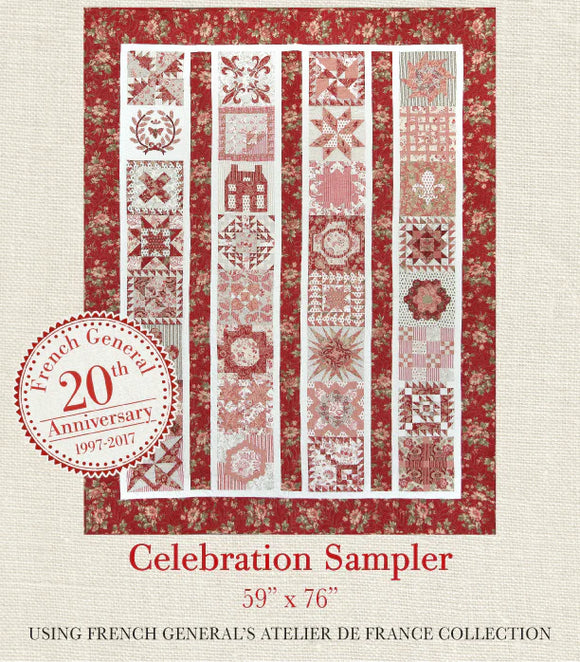 French General Quilt pattern Celebration Sampler 59