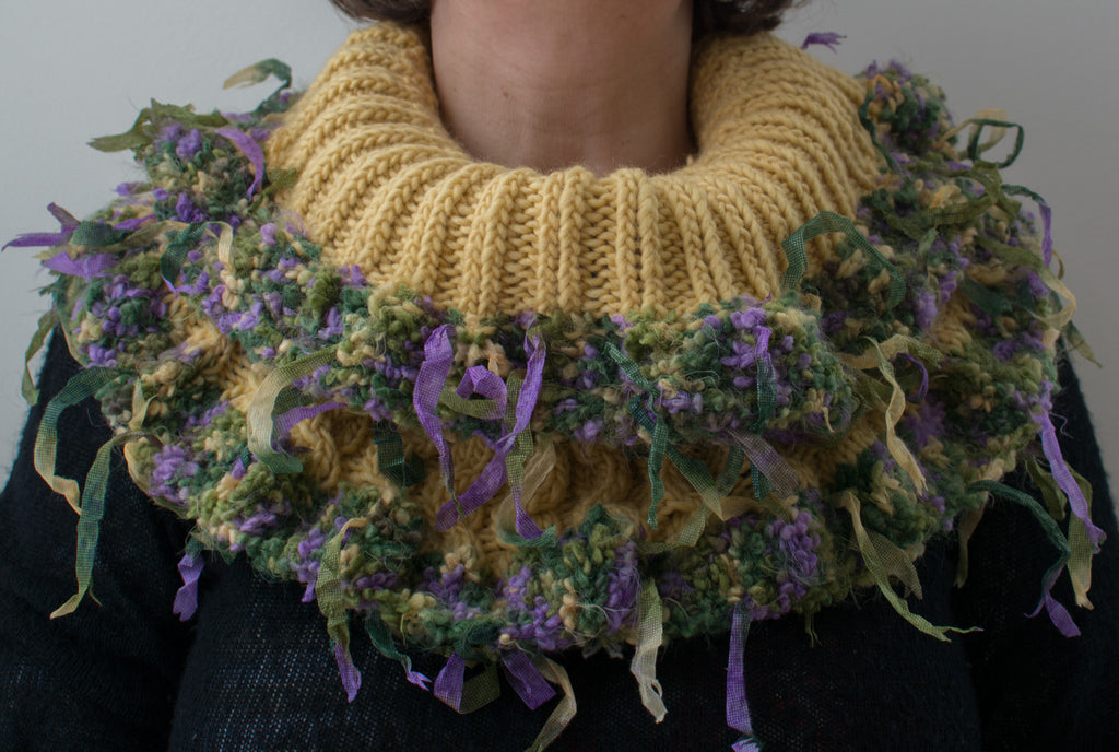 Knitted Cowl Rattan