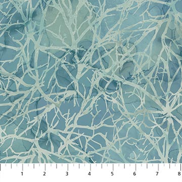 Fabric Branches DP23756-44 for Whispering Pines Collection by Melanie Samra for Northcott studio