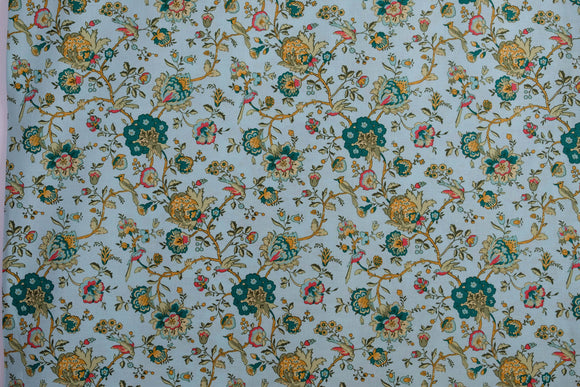 Fabric Palampore from Village Garden Collection by Kaye England from Wilmington prints, 1803 98588 454