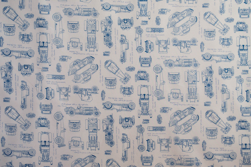 Fabric Blue from Vintage Blueprints Collection from Robert Kaufman, ACV-15674-4 white BACKGROUND